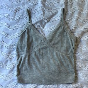 Gray tank top